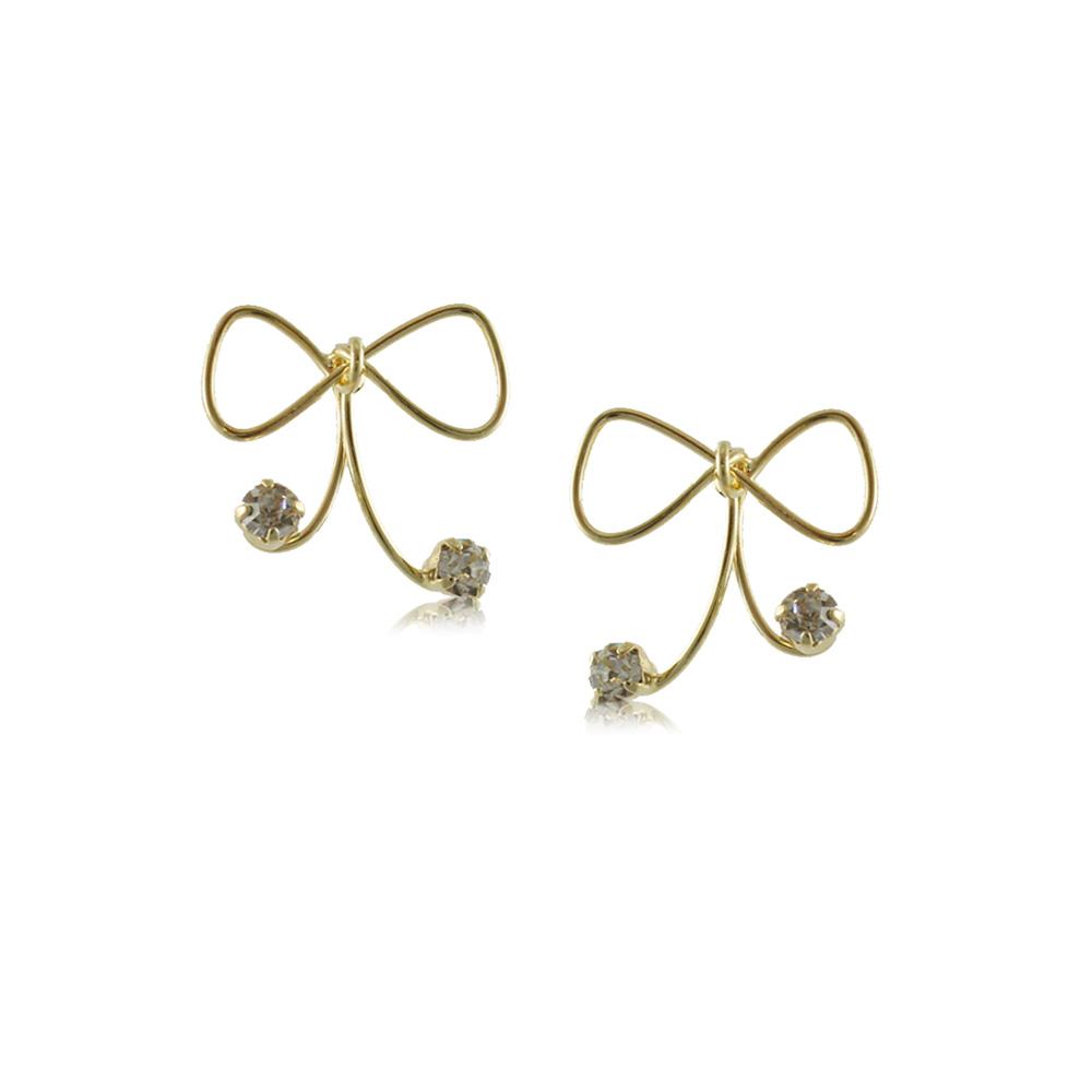 10051R 18K Gold Layered Earring