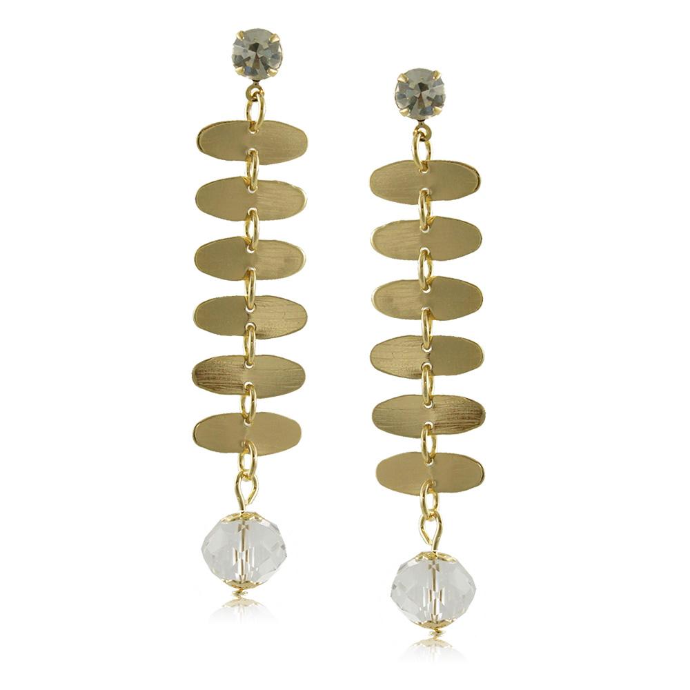 10061R 18K Gold Layered Earring