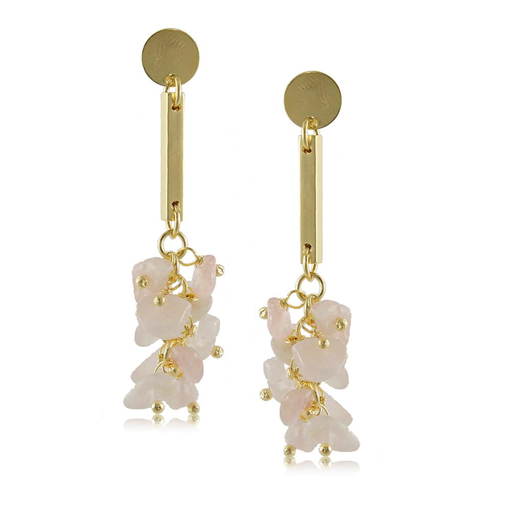 10069R 18K Gold Layered Earring