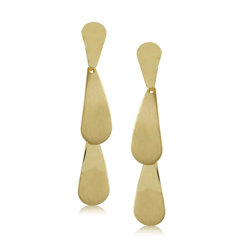 10071R 18K Gold Layered Earring