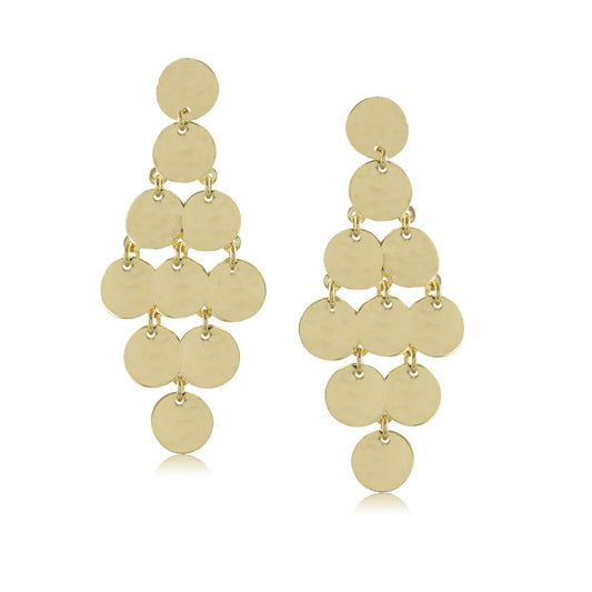 10084R 18K Gold Layered Earring