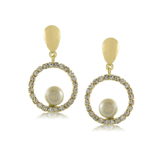 10120R 18K Gold Layered Earring