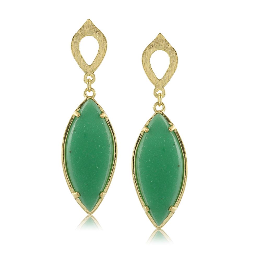 10179R 18K Gold Layered Earring