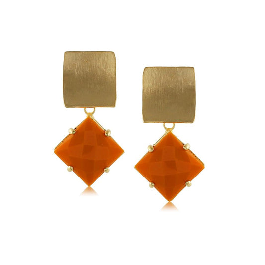 10229R 18K Gold Layered Earring