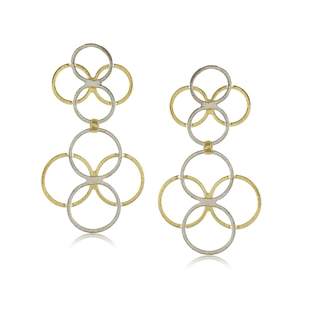10306R 18K Gold Layered Earring