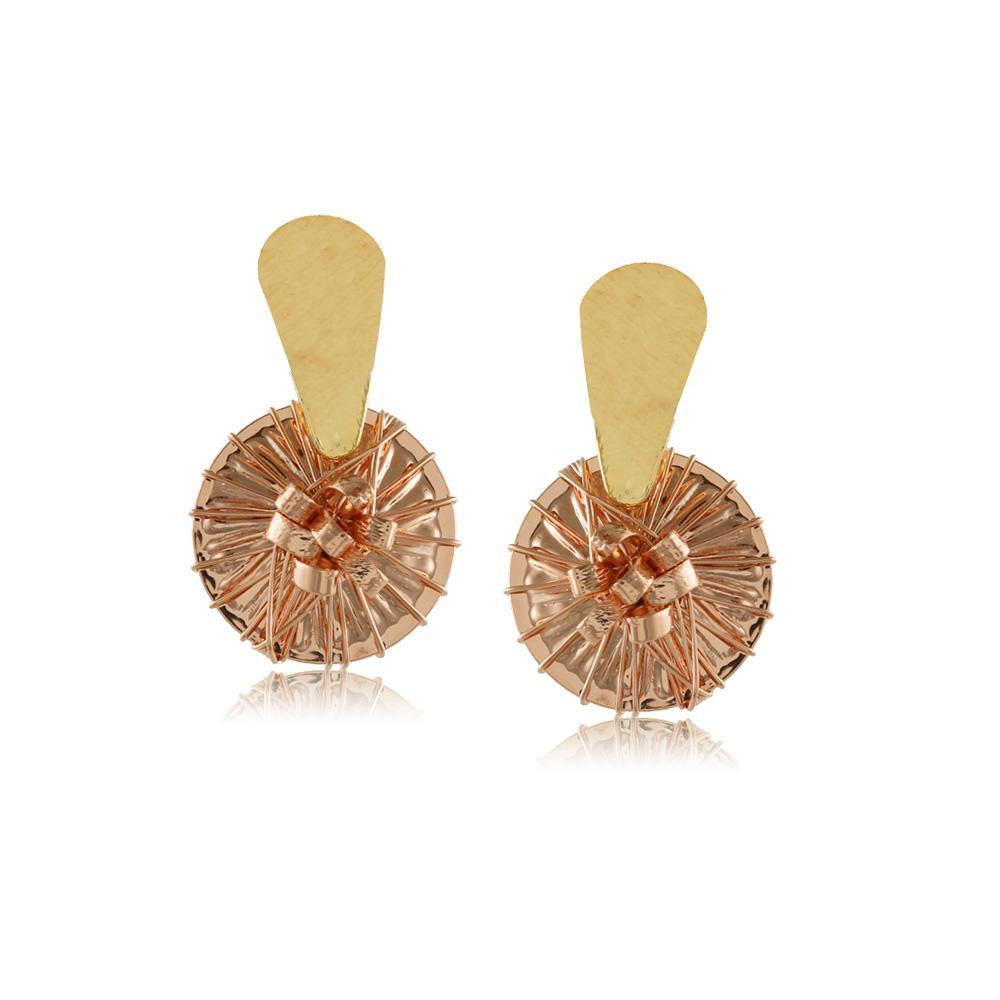 10314R 18K Gold Layered Earring