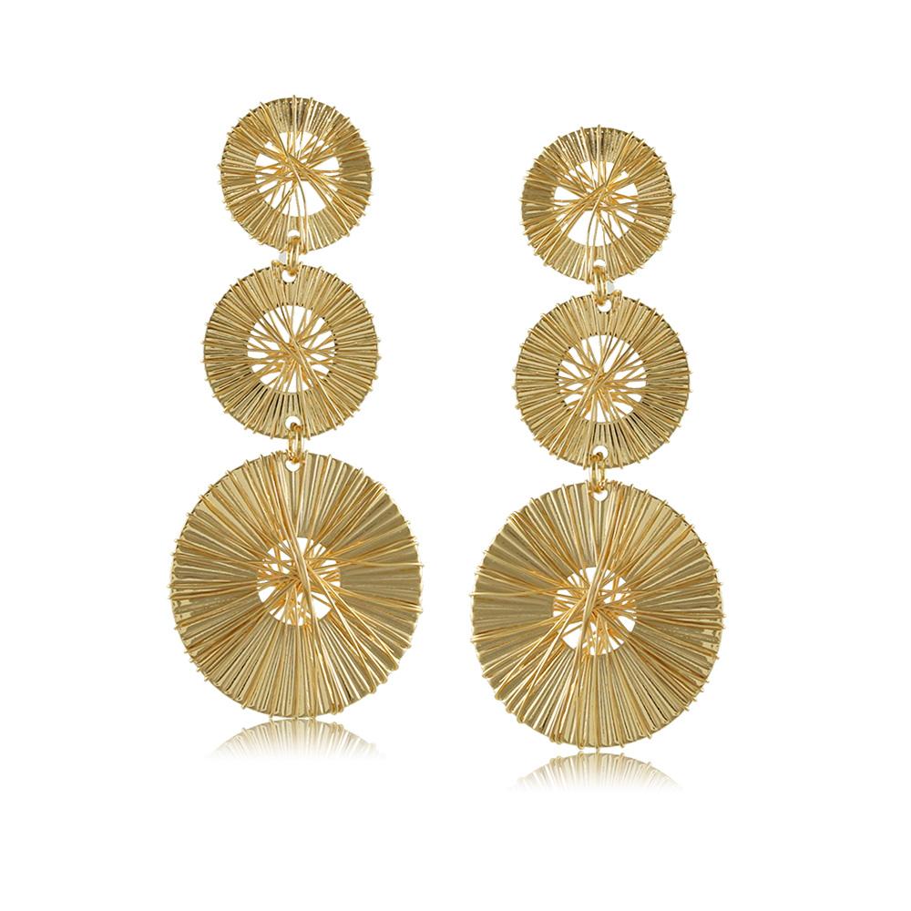 10378R 18K Gold Layered Earring