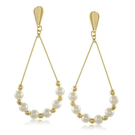 10388R 18K Gold Layered  Earring