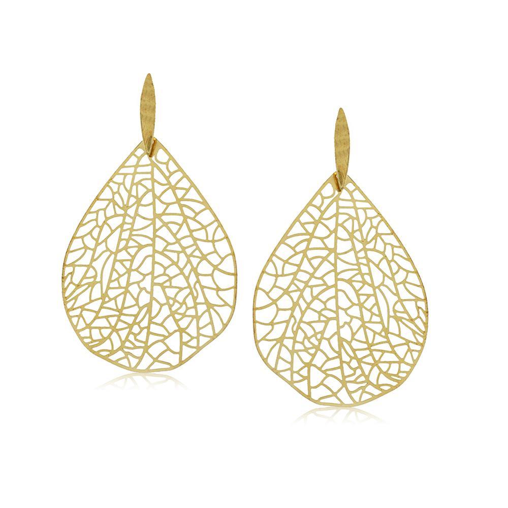 10397R 18K Gold Layered Earring