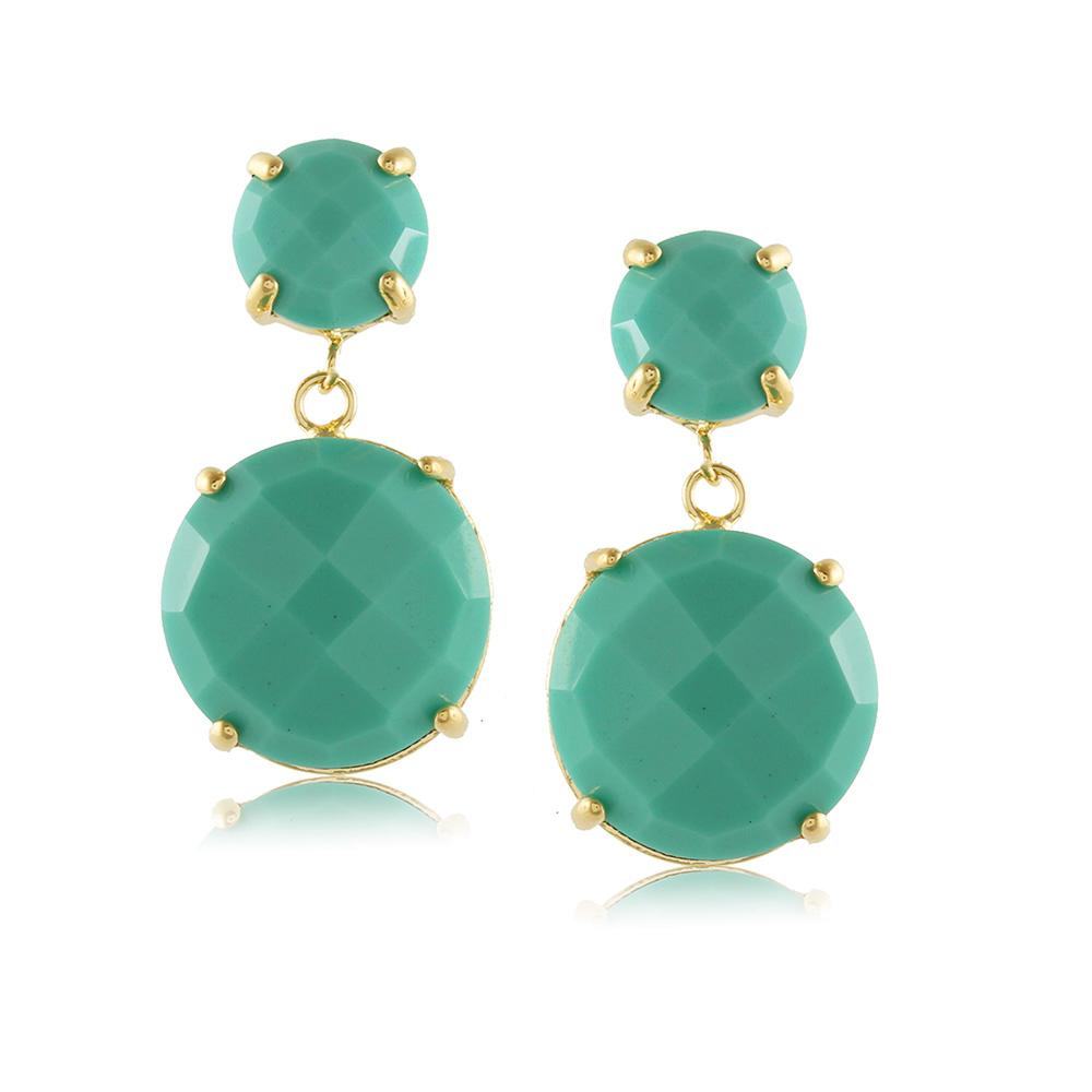 10404R 18K Gold Layered Earring