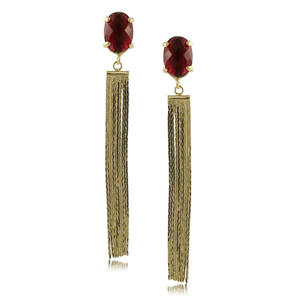 10456R 18K Gold Layered Earring