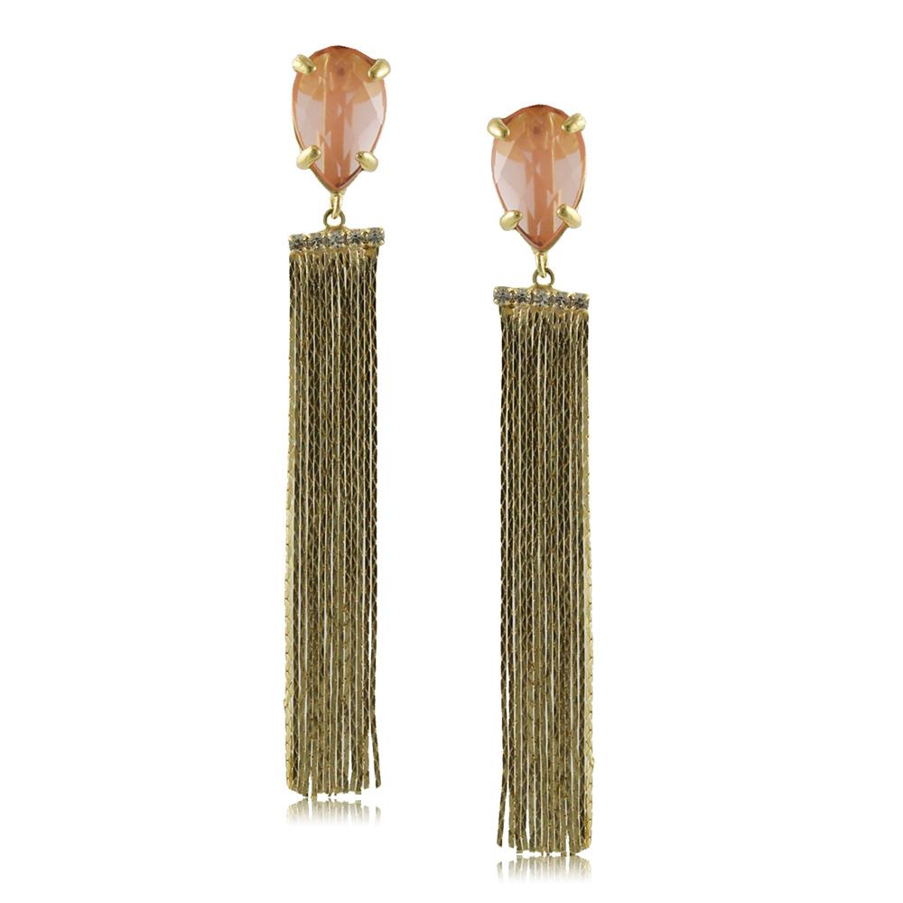 10457R 18K Gold Layered Earring
