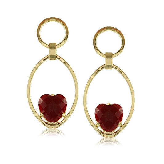 10552R 18K Gold Layered Earring