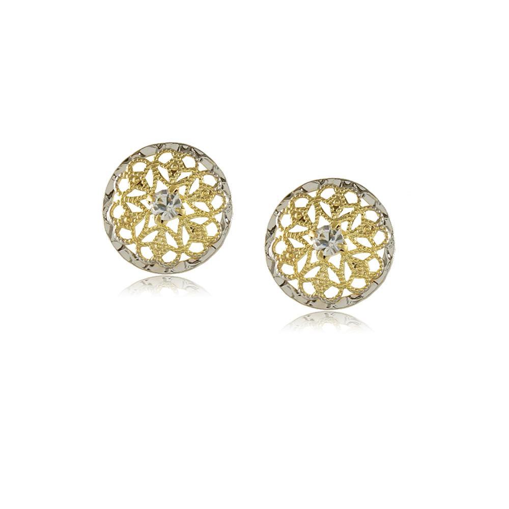 10577R 18K Gold Layered Earring