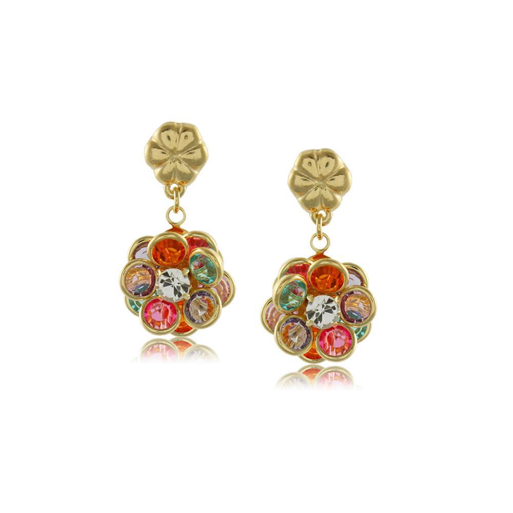 10665R 18K Gold Layered Earring