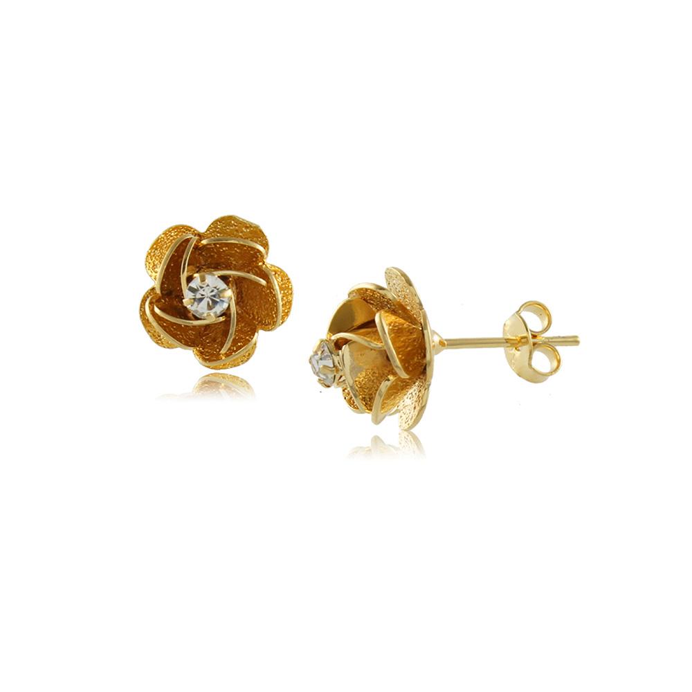 10689R 18K Gold Layered Earring