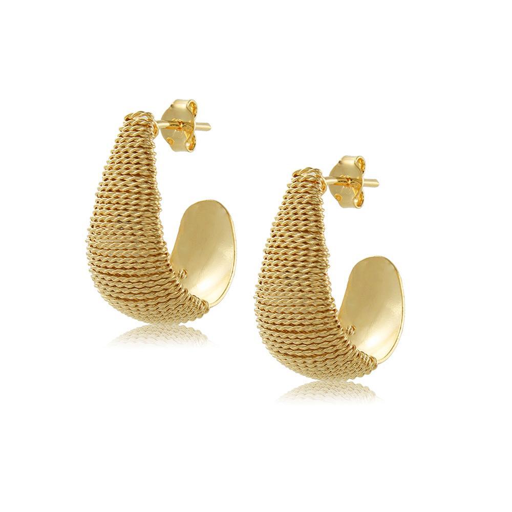 10749R 18K Gold Layered Earring