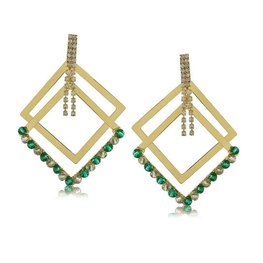 11607R 18K Gold Layered Earring