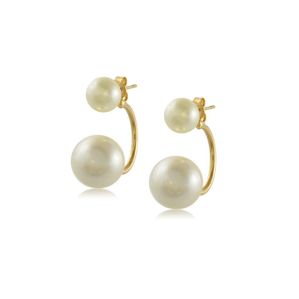 11654R 18K Gold Layered Earring
