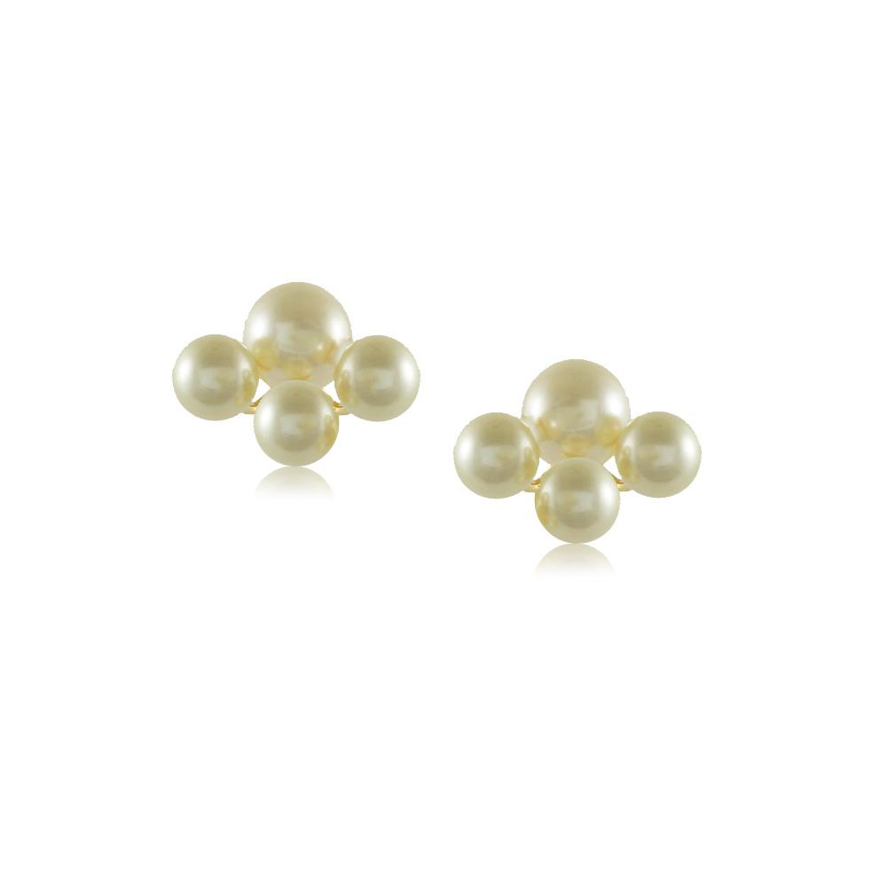 11661R 18K Gold Layered Earring