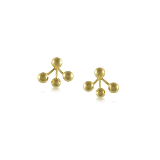 11662R 18K Gold Layered Earring