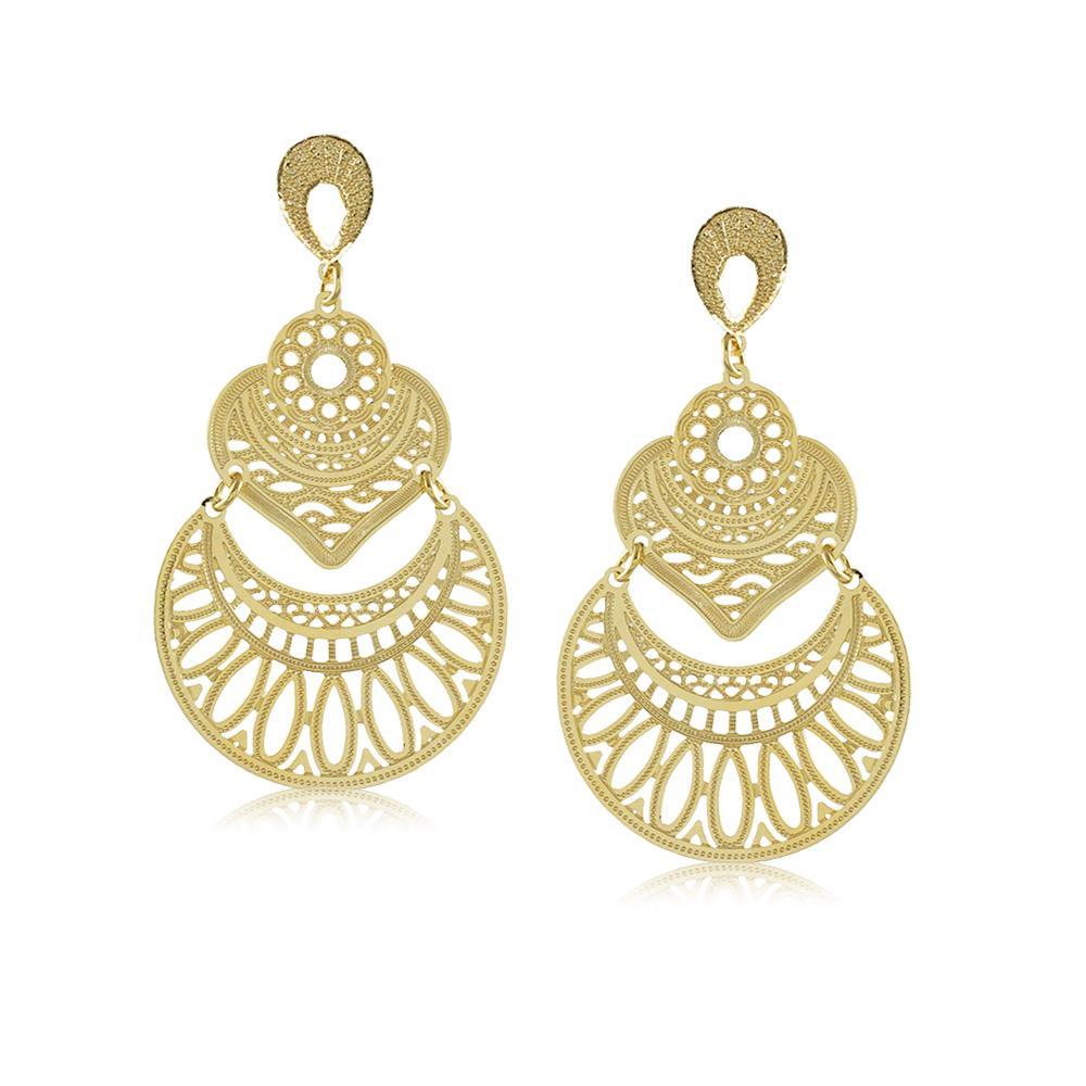 11738R 18K Gold Layered  Earring