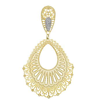 11757R 18K Gold Layered Earring