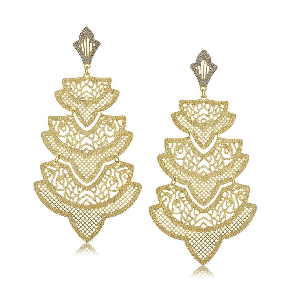 11762R 18K Gold Layered Earring