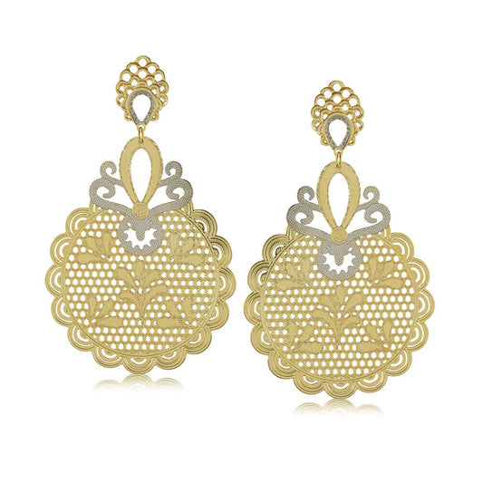 11766R 18K Gold Layered Earring