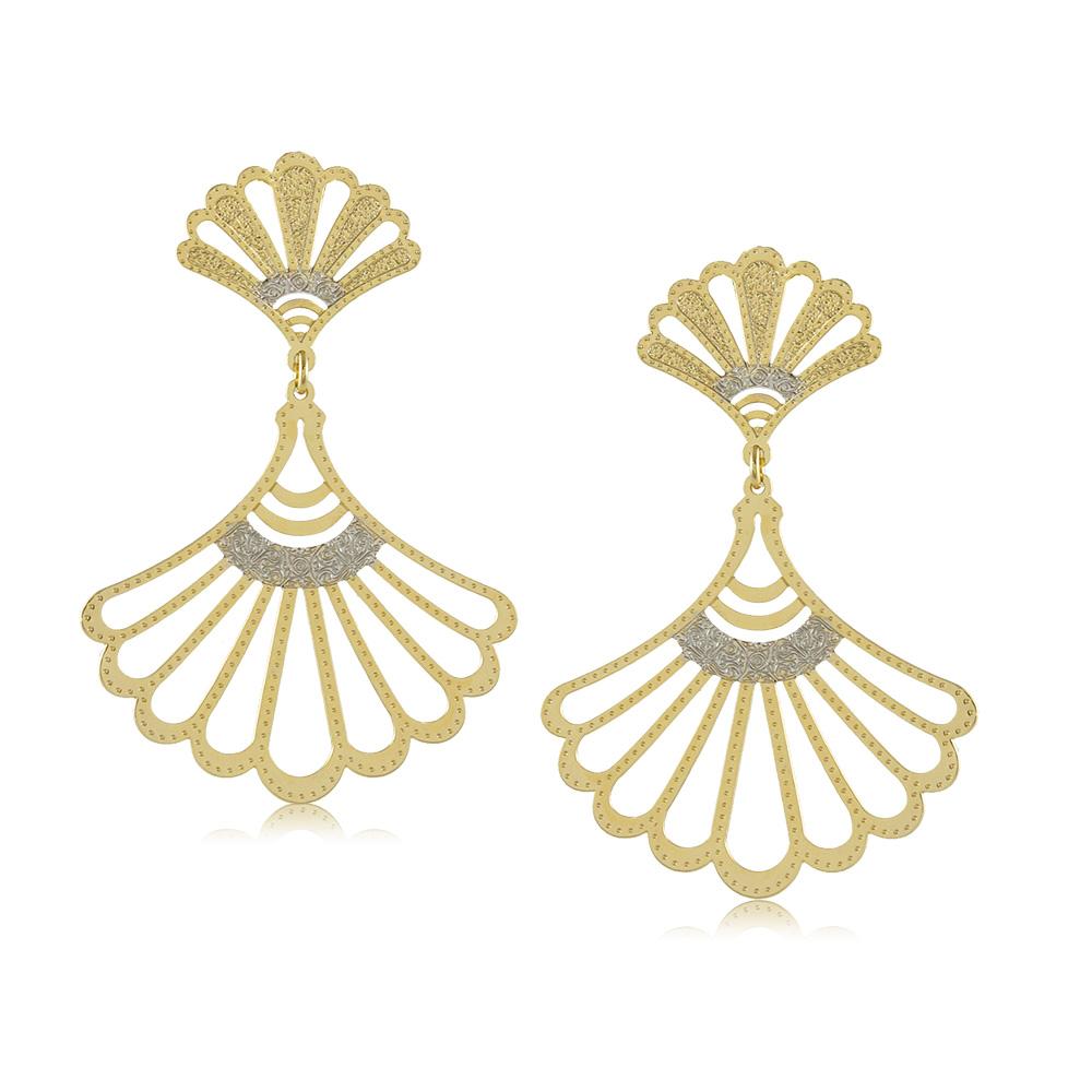 11772R 18K Gold Layered Earring