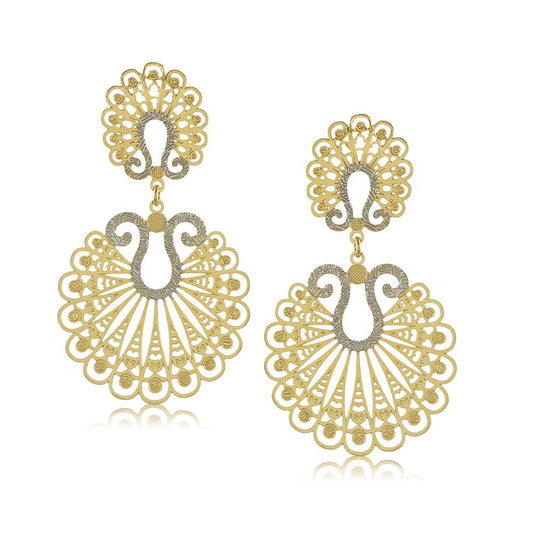 11779R 18K Gold Layered Earring