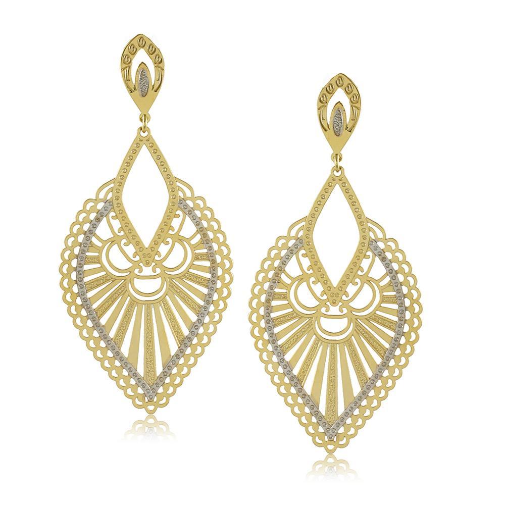 11796R 18K Gold Layered Earring