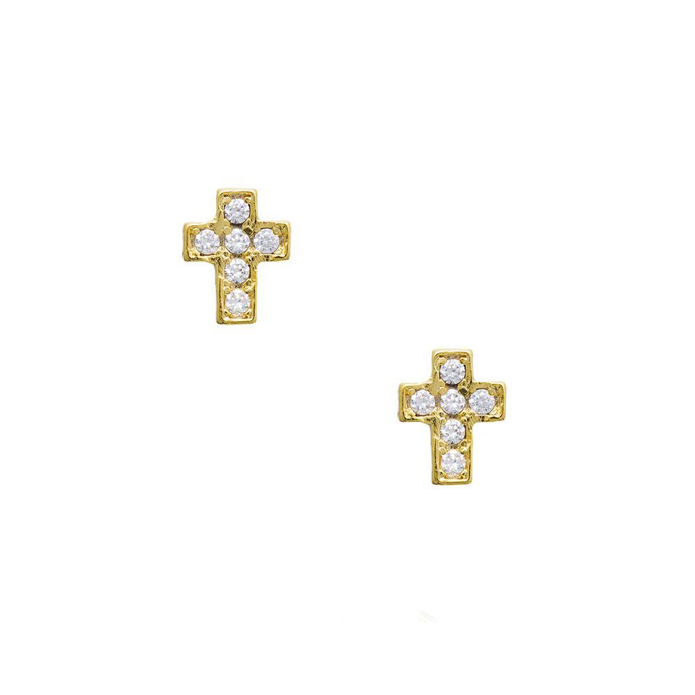 11842R 18K Gold Layered Earring