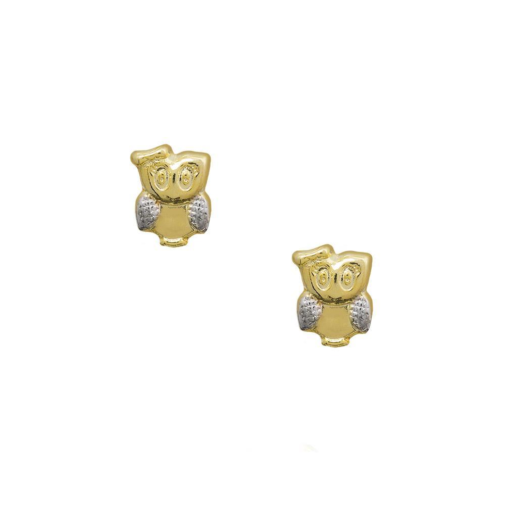 11845R 18K Gold Layered Earring