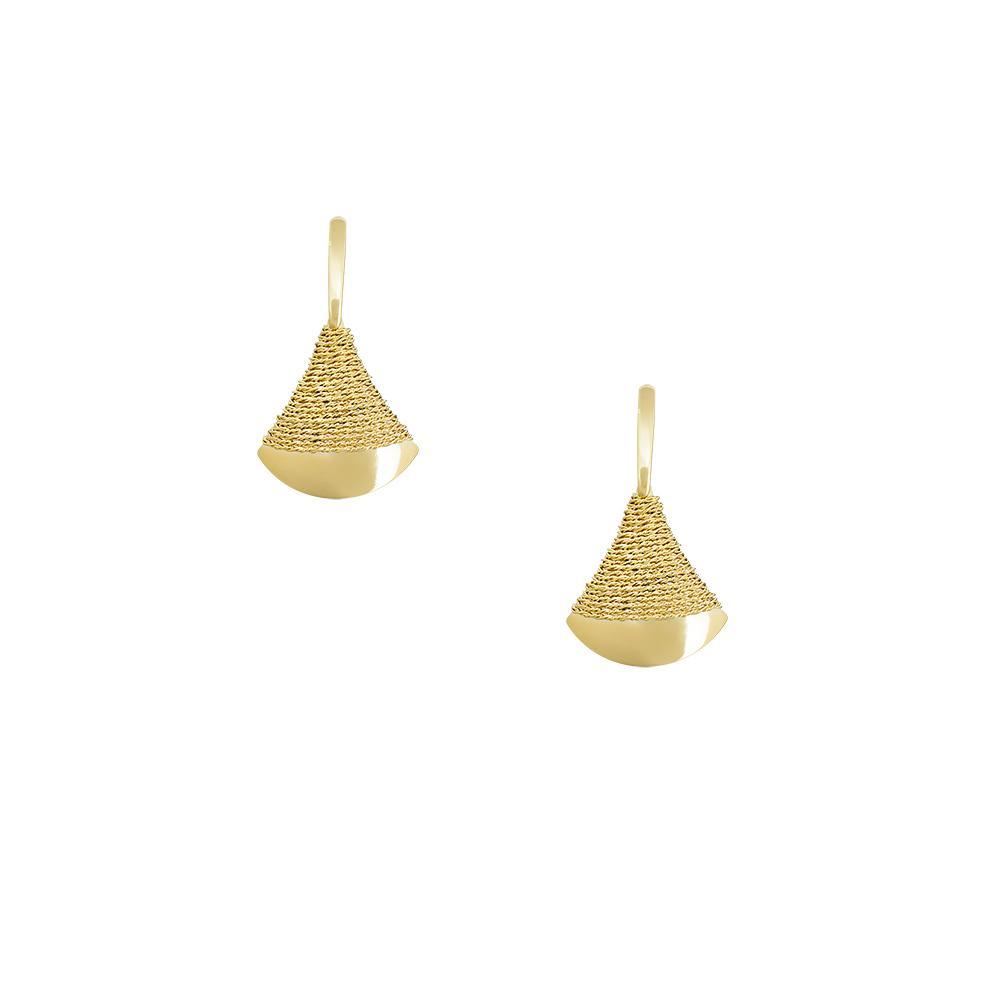 12036R 18K Gold Layered  Earring