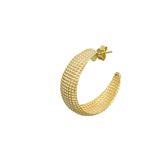 12243R 18K Gold Layered Earring