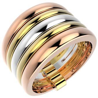 13437 18K Gold Layered Ring