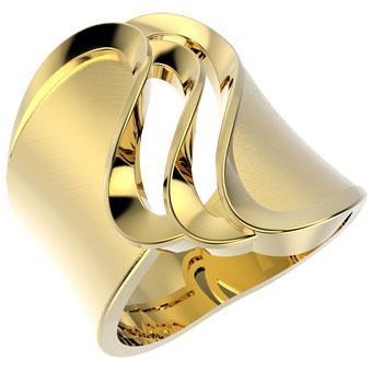 13835 18K Gold Layered Women's Ring