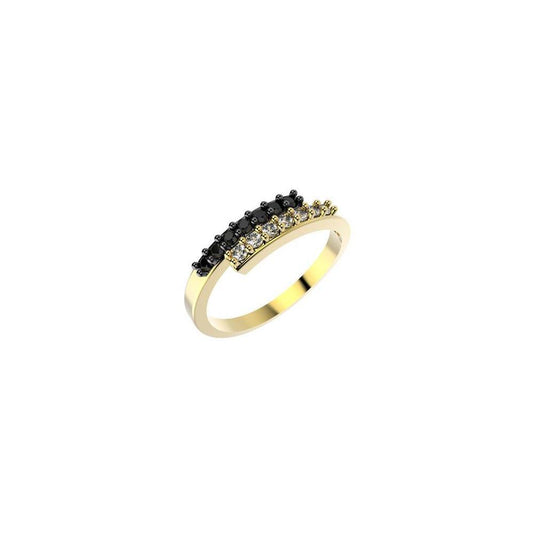 14204 18K Gold Layered CZ Women's Ring