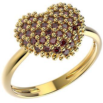 14308 18K Gold Layered CZ Ring