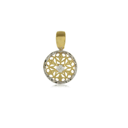 20091R 18K Gold Layered Pendant