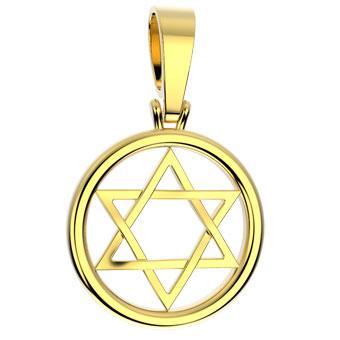 20467 18K Gold Layered Pendant