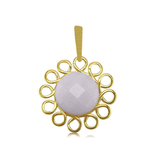 22431 18K Gold Layered Pendant