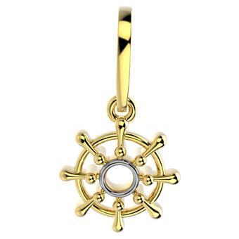 22471-P 18K Gold Layered Pendant