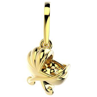 22627-P 18K Gold Layered Pendant