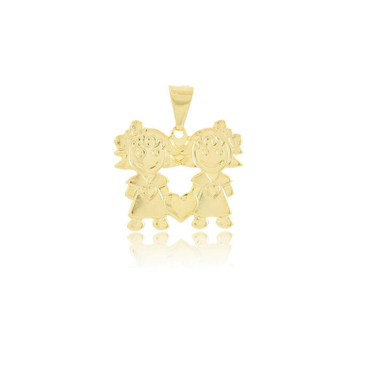 26214 18K Gold Layered Pendant