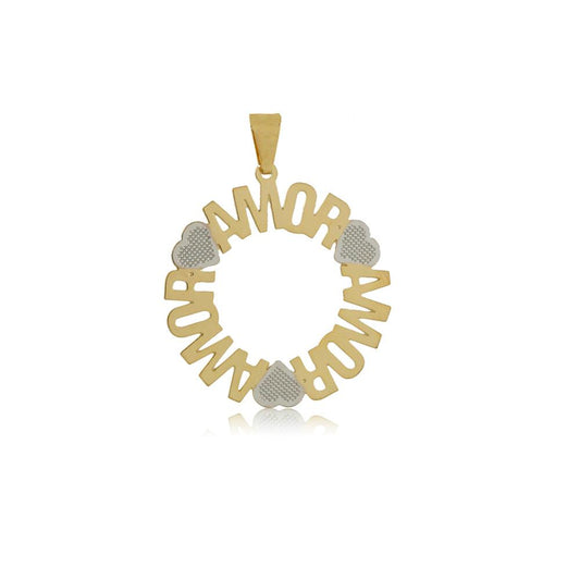 26317 18K Gold Layered Pendant