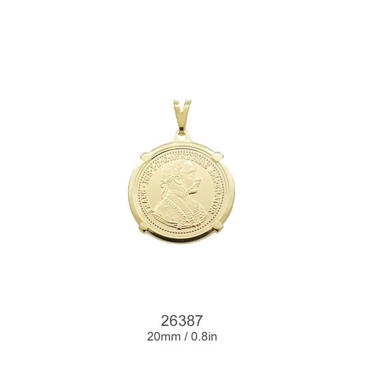 26387 - Pendant Austrian Coin 20mm