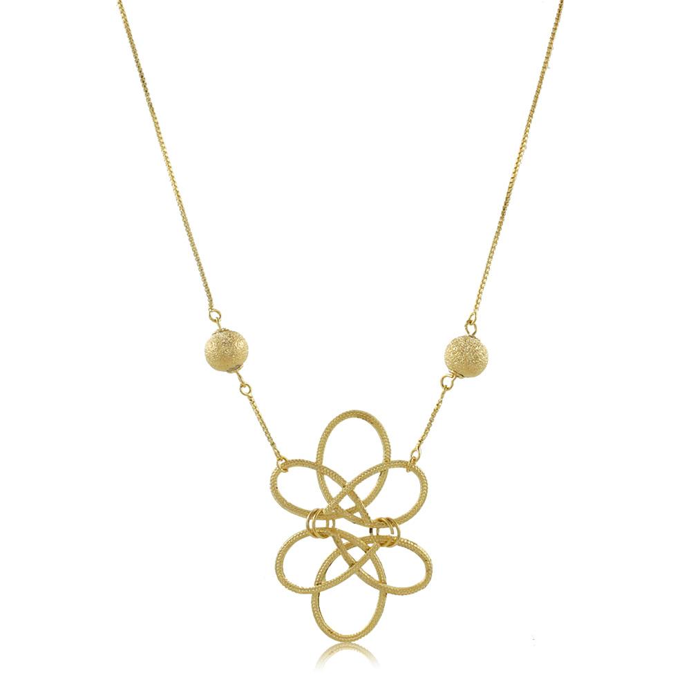 30047R 18K Gold Layered  Necklace