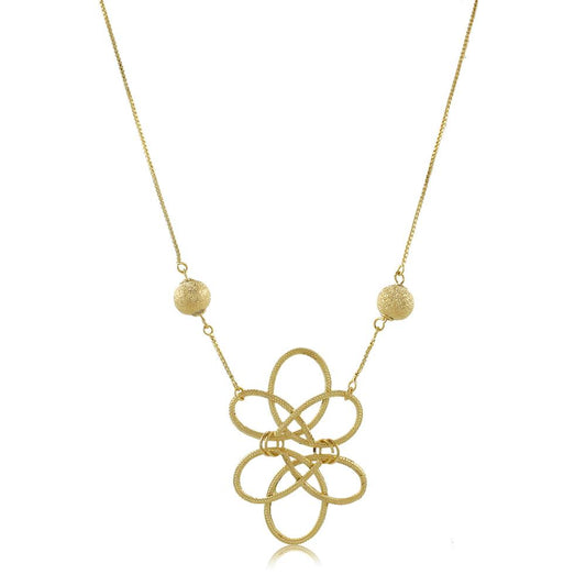 30047R 18K Gold Layered  Necklace